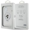 Karl Lagerfeld KLHMP15MHMRSKCH iPhone 15Plus / 14 Plus 6.7 biały/white hardcase Ring Stand Karl&Choupettte MagSafe